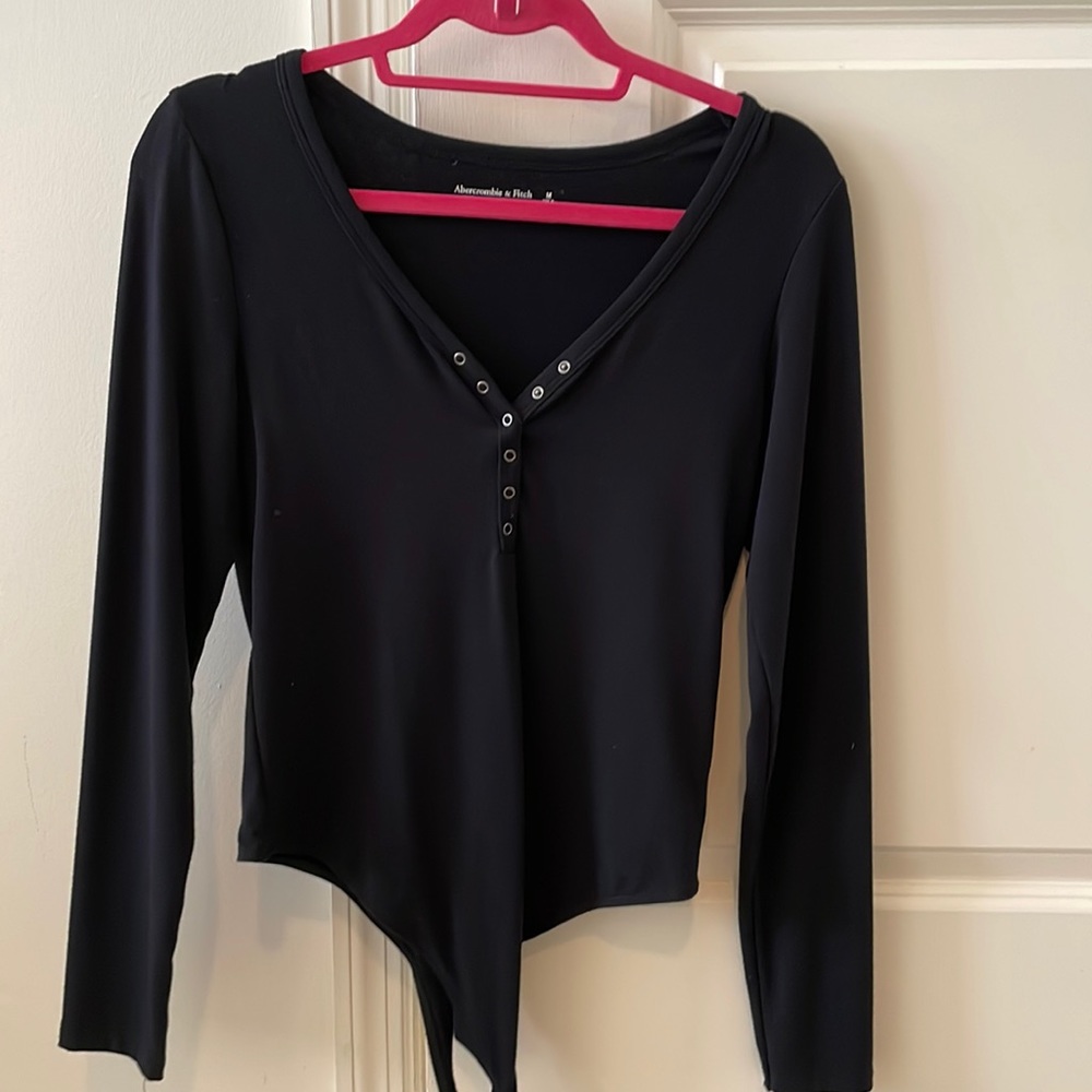 Abercrombie Henley bodysuit
